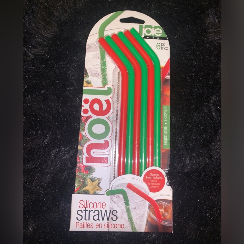 NOEL SILICONE STRAWS
